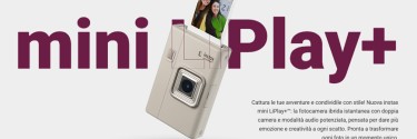 Instax Mini LiPlay+: la fotocamera ibrida che da voce ai tuoi ricordi