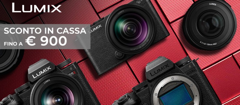 Panasonic sconti in cassa fino € 900 scade il 31 dicembre 2025