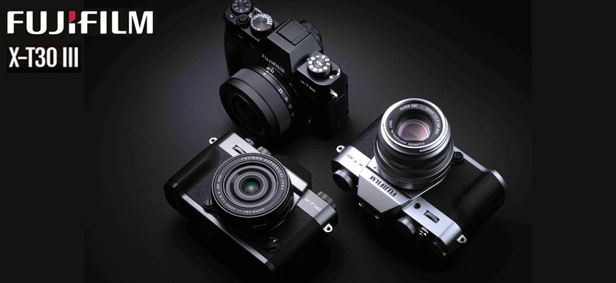 FUJIFILM presenta la nuova X-T30 III e l’obiettivo XC13-33mmF3.5-6.3 OIS: compattezza, versatilità e qualità d’immagine