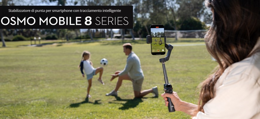 Osmo Mobile 8: lo stabilizzatore smartphone che ridefinisce il video mobile