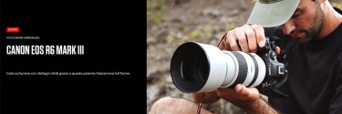 Canon EOS R6 Mark III: potenza, equilibrio e creatività full frame
