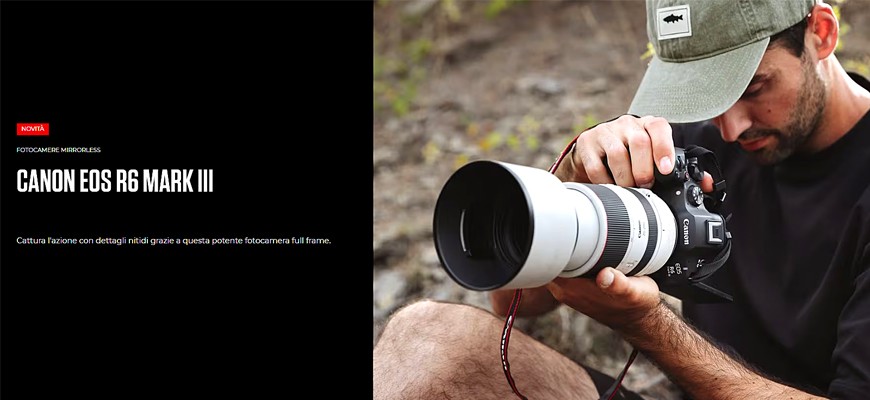 Canon EOS R6 Mark III: potenza, equilibrio e creatività full frame