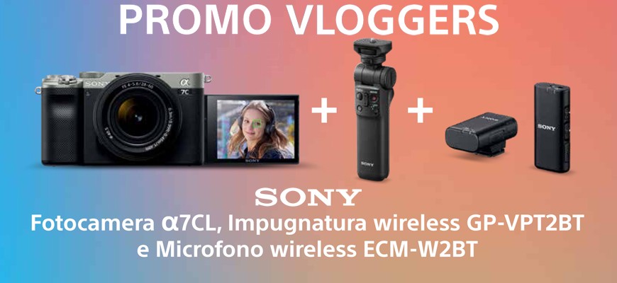 Promozione Vlogger Sony A7C