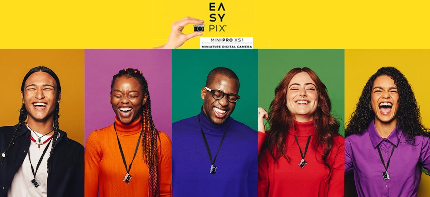 Easypix MiniPro XS1: la fotocamera in miniatura che diventa un accessorio di stile