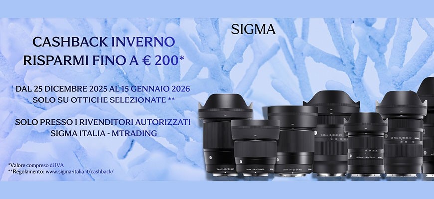 Cashback Inverno Sigma 2025 fino al 15 gennaio 2026
