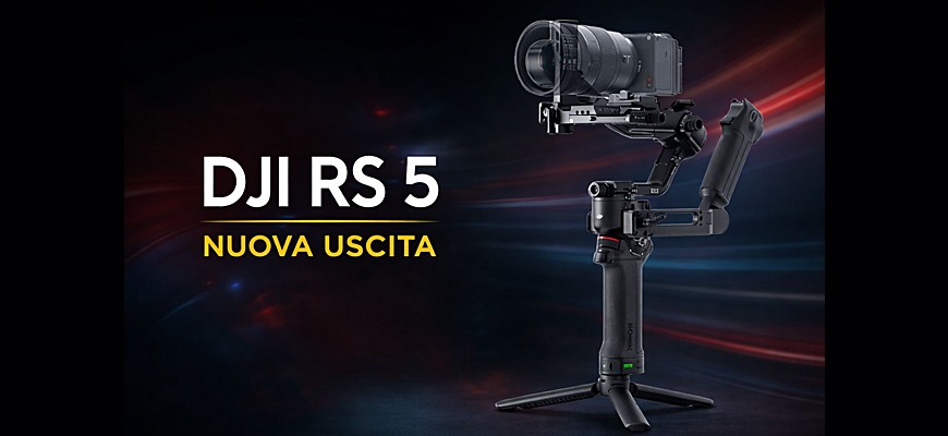 DJI RS 5: l ’intelligenza incontra la stabilità