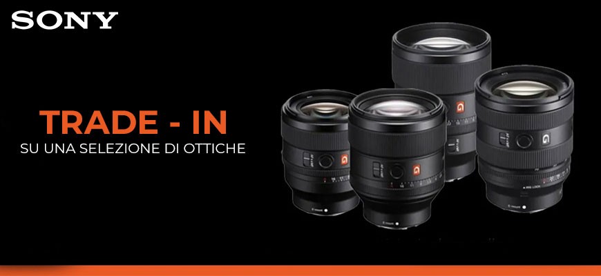 Sony: Rinnova il tuo Corredo con il Trade-in fino al 28 Febbraio 2026