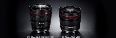 Canon introduce nuove prospettive creative: scopri i nuovi Canon RF 7-14mm Fisheye e RF 14mm F1.4L VCM