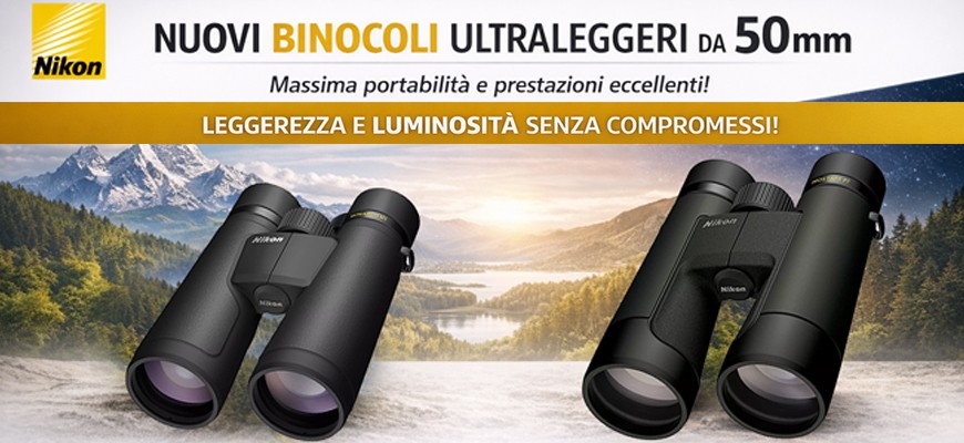 Nikon amplia l’orizzonte: arrivano i nuovi MONARCH M5 e PROSTAFF P7 50mm, potenza e leggerezza ai vertici della categoria