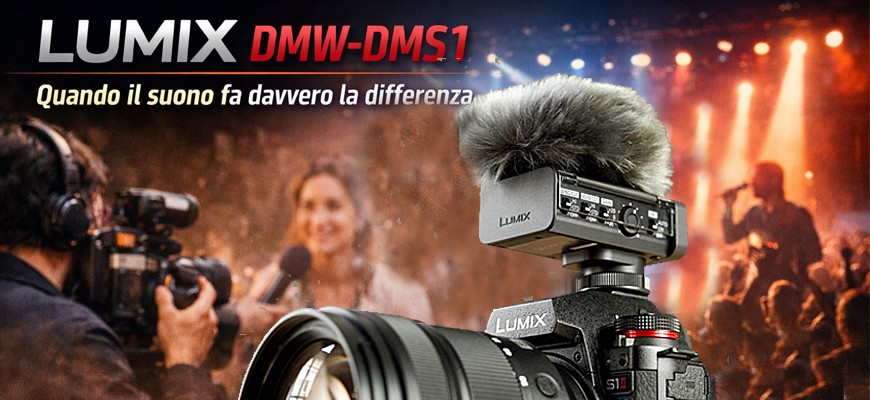 LUMIX DMW-DMS1: potenza, precisione e controllo totale del suono