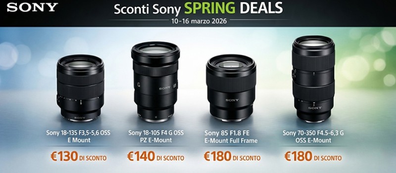 Sony Spring Deals: La Primavera scatta con Sconti in cassa fino al 16 marzo 2026