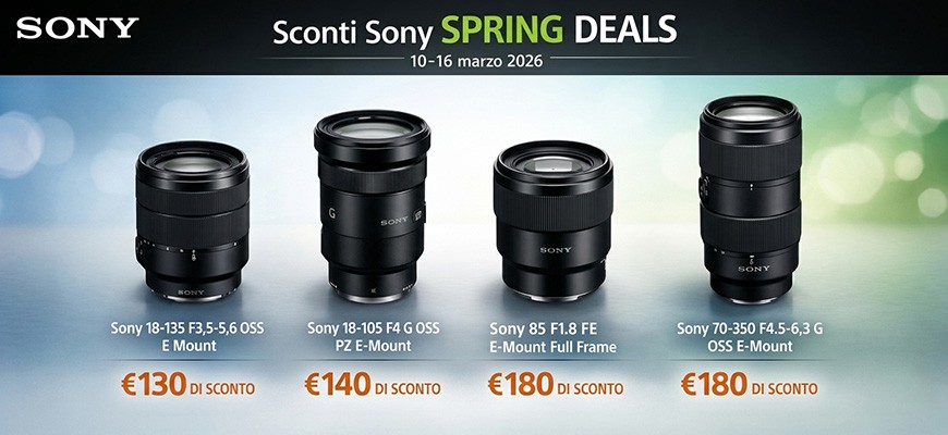 Sony Spring Deals: La Primavera scatta con Sconti in cassa fino al 16 marzo 2026