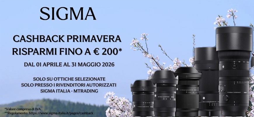 Sigma cashback primavera: fino a 200€ di rimborso sulle ottiche selezionate scade il 31 maggio 2026