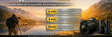 Da oggi la garanzia Nikon dura di più!