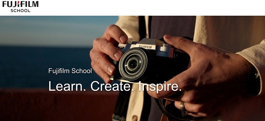 FUJIFILM SCHOOL:  spazio digitale dove la fotografia torna a essere esperienza,  cultura e visione