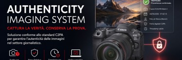 Canon presenta Authenticity Imaging System: la risposta contro fake news e manipolazioni digitali