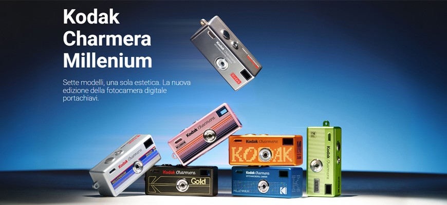 Kodak Charmera Millenium: la nuova fotocamera digitale tascabile in stile Y2K