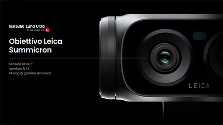 Insta360 Luna Ultra gimbal camera 8K