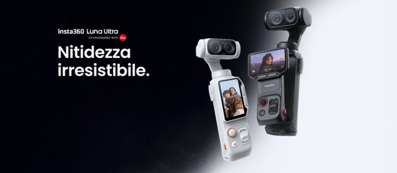 Nuova Insta360 Luna Ultra: la videocamera gimbal 8K che ridefinisce la creazione di contenuti