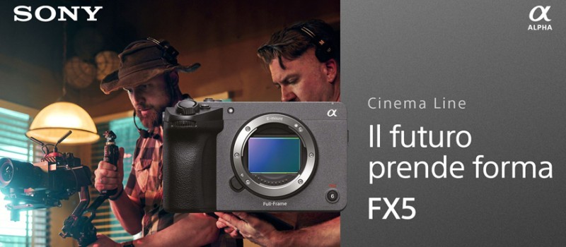 Sony presenta la nuova Cinema Line FX5: potenza cinematografica compatta