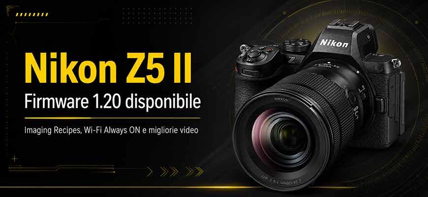 Nikon Z5 II: disponibile il nuovo firmware 1.20