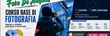 Corso Base di Fotografia, 7 incontri a partire dal 28 settembre 2026