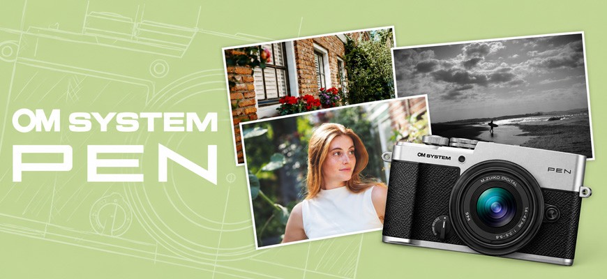 OM SYSTEM presenta la nuova PEN e il nuovo M.ZUIKO DIGITAL 14-42mm F3.5-5.6 III