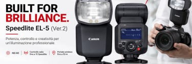 Canon Speedlite EL-5 (Ver.2): potenza, controllo e creatività per un’illuminazione professionale