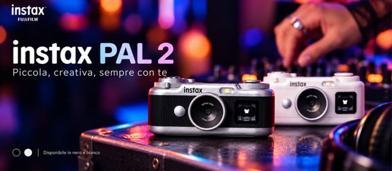 Fujifilm instax Pal 2™: piccola, creativa e sempre con te