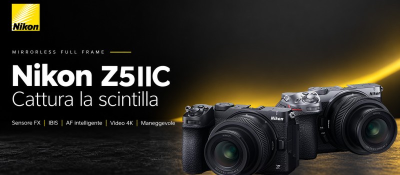Nikon Z5IIC: creatività full frame, autofocus intelligente e video 4K