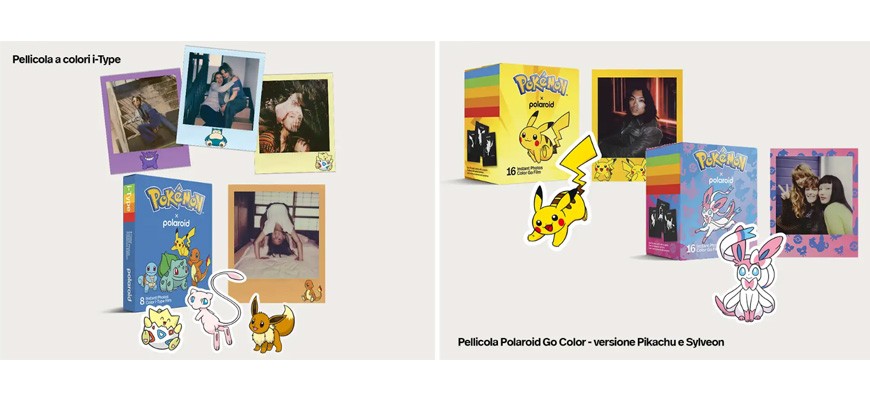 Pellicole istantanee Polaroid Pokémon Edition