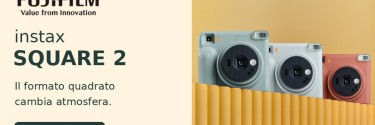 Fujifilm Instax SQUARE 2: il formato quadrato si rinnova