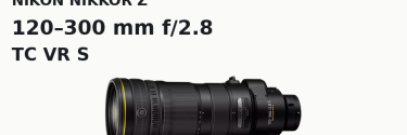 NIKKOR Z 120-300mm f/2.8 TC VR S: un solo obiettivo, tutta l’azione