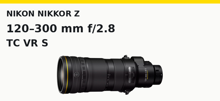 NIKKOR Z 120-300mm f/2.8 TC VR S: un solo obiettivo, tutta l’azione