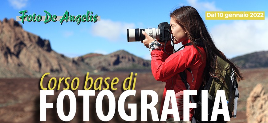 Corso Base di Fotografia dal 10 gennaio 2022