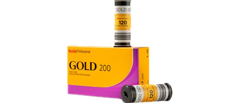 Nuove pellicole Kodak 200 gold professional 120