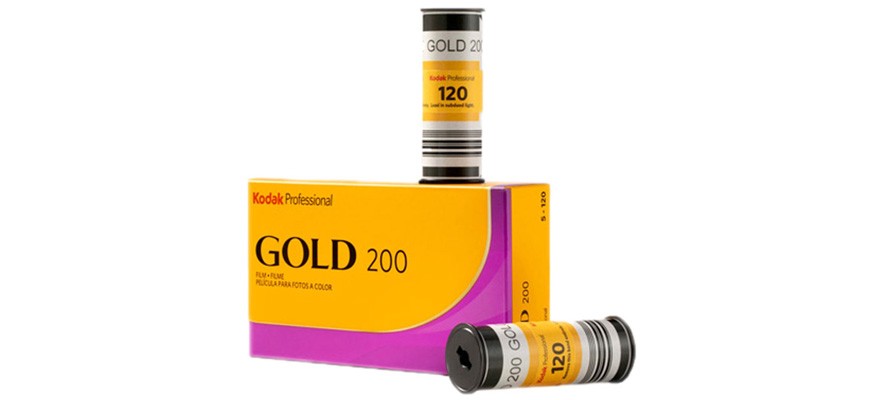Nuove pellicole Kodak 200 gold professional 120