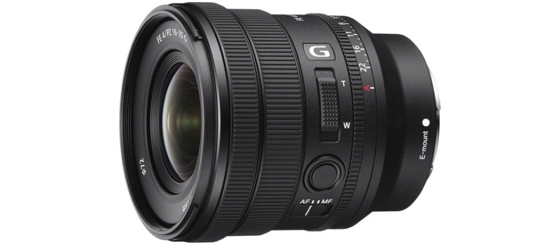 Sony presenta FE PZ 16-35 mm F4 G, l’obiettivo G™ power zoom grandangolare compatto con apertura F4 costante