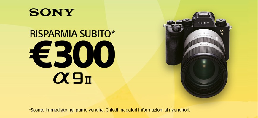 Promo sconto cassa Sony A9M2
