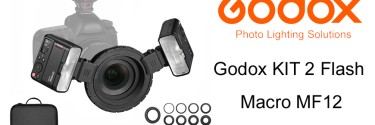Godox KIT 2 Flash Macro MF12