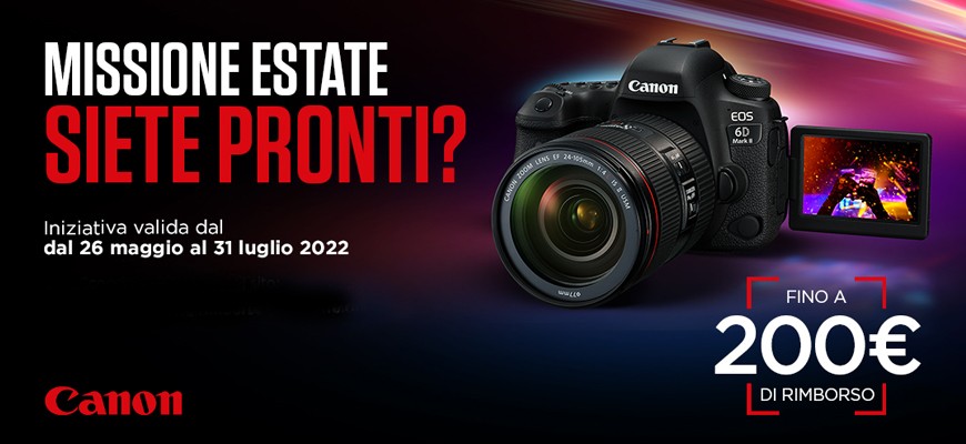 Canon Missione Estate 2022