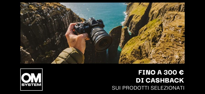 OM-System Cashback giugno-luglio 2022