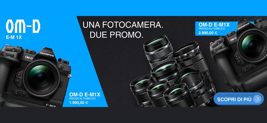 Olympus: una fotocamera, due promo.