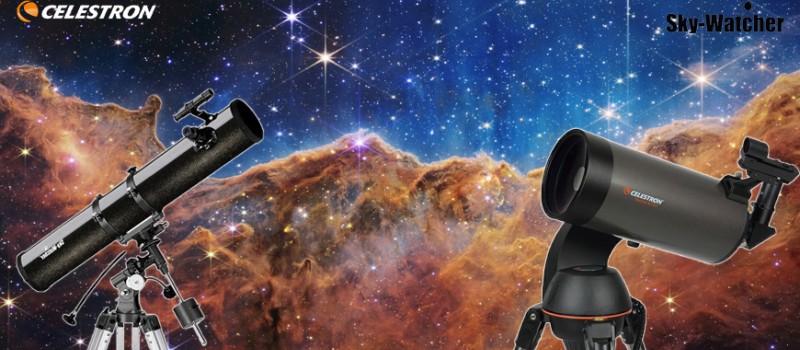 L'astronomia alla portata di tutti con i telescopi Celestron e Skywatcher