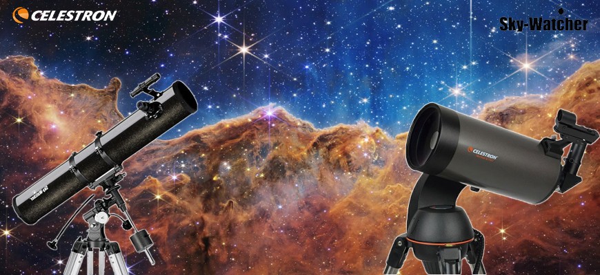 L'astronomia alla portata di tutti con i telescopi Celestron e Skywatcher