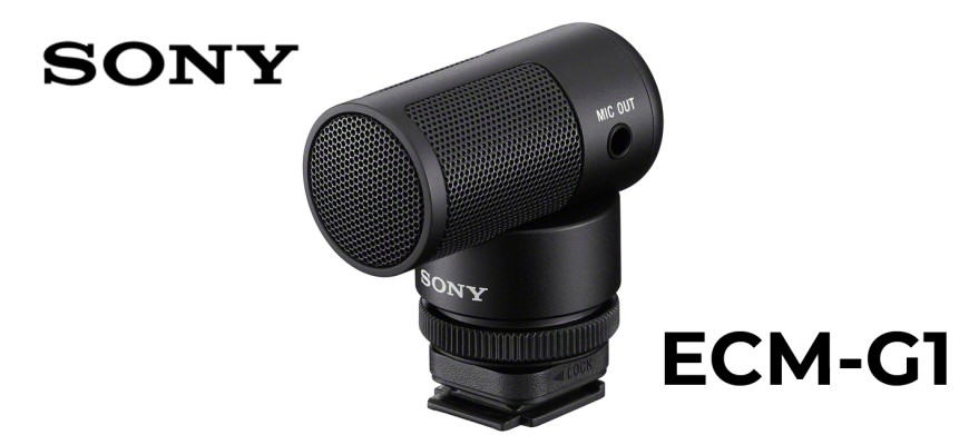 Sony presenta il microfono shotgun ECM-G1