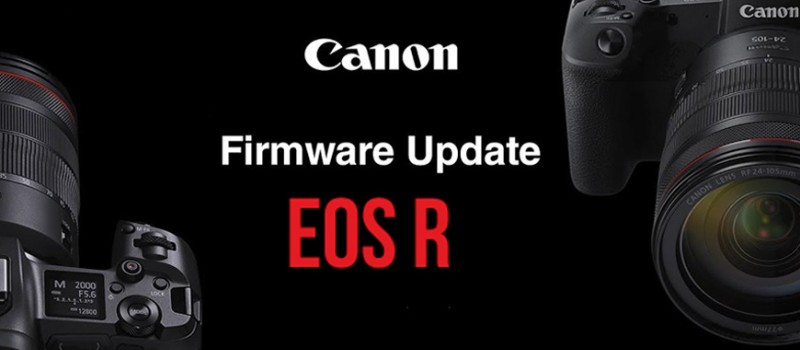 Aggiornamenti  firmware per il sistema EOS R