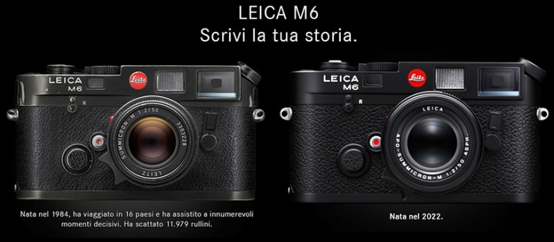 La nuova Leica M6