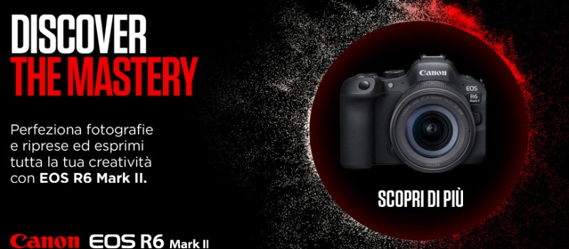 EOS R6 Mark II prestazioni eccellenti per foto e video