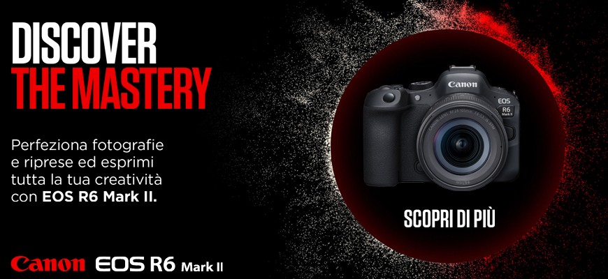 EOS R6 Mark II prestazioni eccellenti per foto e video